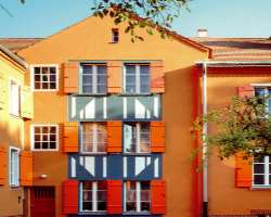 The view of the sunset at the apartment is also wo The view of the sunset at the apartment is also wonderful when the window and balcony frames got lilac with the reflection of the sun. It also showed
